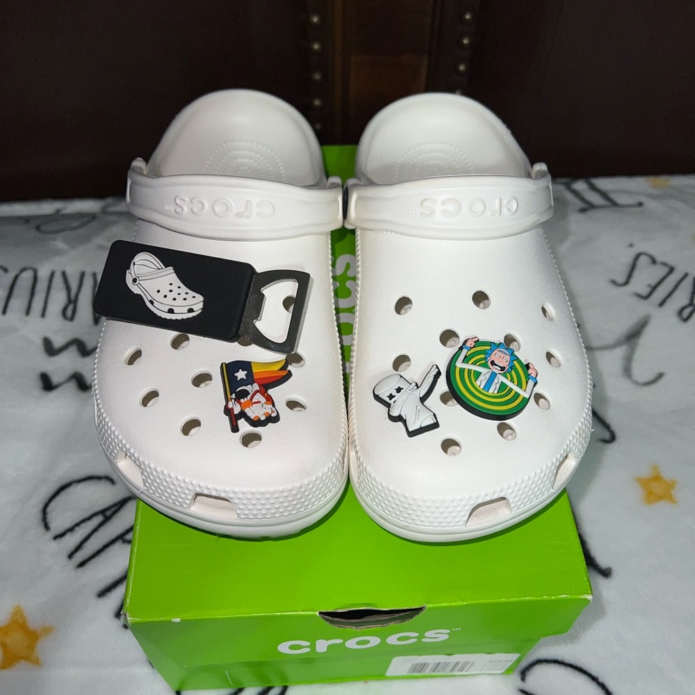 White crocs